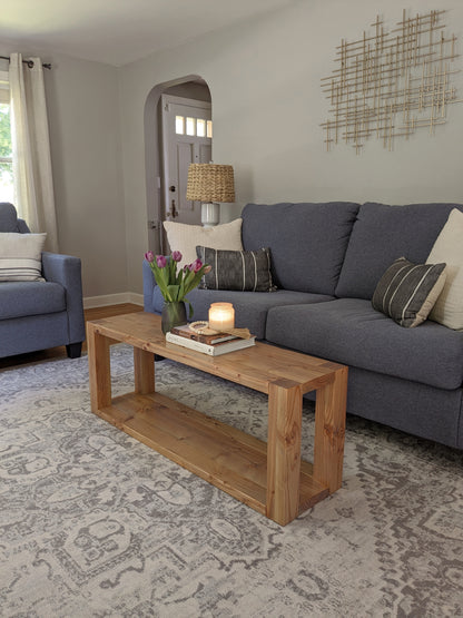 Rustic Farmhouse Coffee Table